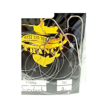 Mustad 3 İğneli Hazır Takım 5 Adet Mustad 1251c No:4