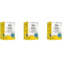 Ocean Vitamin D3 1000 Iu Damla 50 Ml 3'li Paket