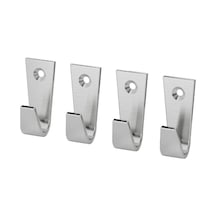 Ikea Blecka Banyo Askısı 4 Kancalı 4'li 4.9 X 2.5 Cm Krom