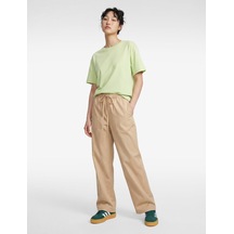 Koton Cepli Katmanlı Beli Bağcıklı Rahat Kalıp Gabardin Geniş Paça Pantolon Bej 6sal40107ıw Ekru