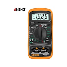 Aneng An8205c Dijital Multimetre Sarı