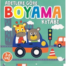 Adetlere Göre Boyama Kitabı 3-5 Yaş- Çikolata Yayınevi