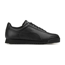 Puma Roma Erkek Spor Ayakkabı Retro Tasarım, Softfoam+ Konforlu Günlük Sneaker Siyah