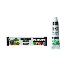 Nova Color Contour Paste Gümüş Tüp Nc-185 Çok Renkli