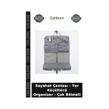 Özel Üretim Valiz Düzenleyici Tatil Seyahat Çantası - Yer Küçültücü Organizer - Çok Bölmeli