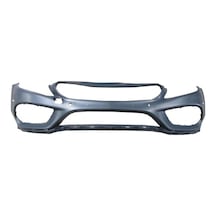 Mercedes C Class W205 14/17 Ön Tampon Gri Far Yıkamasız/sensor Deli Kli Amg Tw