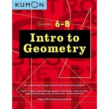 Kumon Grades 6-8 Intro To Geometry Ciltli Kumon Publishing