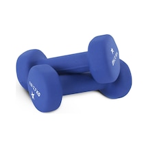Yes4all Üniseks Neopren Dambıl 2,7 Kg Kısa Dambıl Neopren Kaymaz Saplı Tüm Vücut Antrenmanı İçin İdeal Toplam Ağırlık 5,4 Kg 2'li Set ,d. 2 X 2,7 Kg - Koyu Mavi