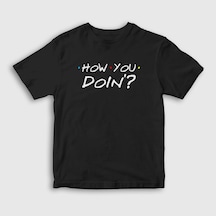 Presmono Unisex Çocuk How You Doin Friends T-Shirt