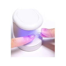 Thentech Tırnak Kurutucu Lamba Uv+led Jel Yapıştırma Şarjlı Taşınabilir Seyahat Tipi Protez Tırnak Kurutucu Diğer