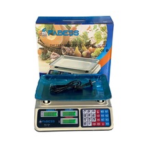 Dijital Göstergeli Elektronik Bakkal Kasap Manav Terazisi 40 Kg 5728 Çok Renkli