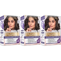 Excellence Saç Boyası 5.11 Ekstra Küllü Açık Kahve 3'lü Set Yenilenmiş Ambalaj