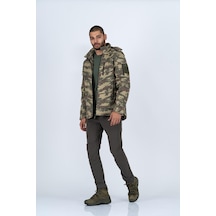 Combat Tactical Mont Tactıcal Softshell Kamuflaj - 305-647-nano Yeşil