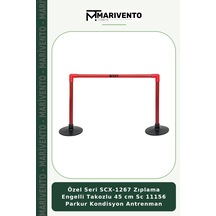 Özel Seri Scx-1267 Zıplama Engelli Takozlu 45 Cm Sc 11156 Parkur Kondisyon Antrenman Çok Renkli