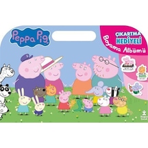 Peppa Pig Çıkartma Hediyeli Boyama Albümü / Kolektif