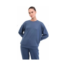 Lumberjack Wb 16alıce-c Ck97 5pr Kadın Sweatshirt Koyu Mavi