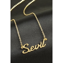 Sevil - 31 - İsimli - Glblseme - Kolye -sarı altın