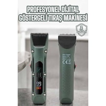 Tıraş Makinesi Dijital Göstergeli Turbo Motor Paslanmaz Çelik Mh-hs5660-4530