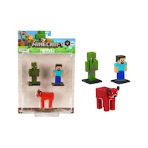 Minecraft 3d Toppeez 3 Pack Blister Set 4