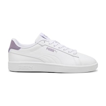 Puma Smash 3.0 L Beyaz Kadın Sneaker 000000000102029326 Beyaz-a Mor Beyaz - Mor