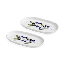 Marka Olivos Oval Servis 2li 26 Cm Çok Renkli