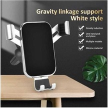 Pazly Yükseltme Tutucu 360 Dönen Metal Klip Kelepçeli Telefon Standı Araç Braketi - Jj - -