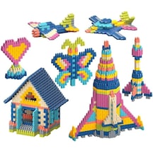 Think Master Constructo Stem Eğitici Oyuncak Yapı Oyuncağı Montessori Zeka Oyunu Yapı Taşları Seti 120 Parça