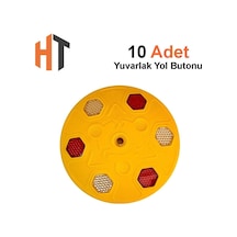 10'lu Eko Yuvarlak Yol Butonu Seti