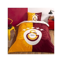 Taç Lisanslı Galatasaray 5.yıldız Tek Kişilik Nevresim Takımı