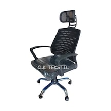Clk-06 Clk Başlıklı Fileli Ofis Bilgisayar Makam Müdür Koltuğu Sandalesi (486199567)