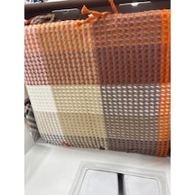 Sesli Comfort Kahve Ekose Skoç Pamuk Örme Battaniye 200x220 Çift Kişilik Battal Diğer