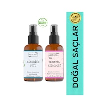Biberiye Suyu Ve Karanfil Suyu Seti - Doğal Biberiye Saç Toniği Seti 2x100ml Biberiye Suyu Ve Karanfil Suyu Seti - Doğal Biberiye Saç Toniği Seti 2x100ml