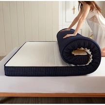 Sitehome Katlanabilir 10 CM Sünger Fonksiyonel Tek Kişilik Yer Yatağı