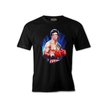 Rocky - Fist Siyah Erkek Tshirt