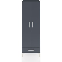 Kronos Dolap 2 Raflı Tek Çekmeceli Tek Askılı 60x59x182 Antra... Antrasit Kronos Dolap 2 Raflı Tek Çekmeceli Tek Askılı 60x59x182 Antra... Antrasit