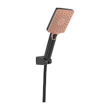 Monavit Mega Brown Black Mafsallı Askılı El Duş Takımı Mvt3465 Diğer