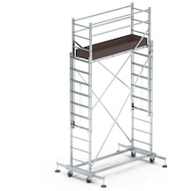 Narvon 2x3 6 Mt Tekerlekli Alüminyum Iskele