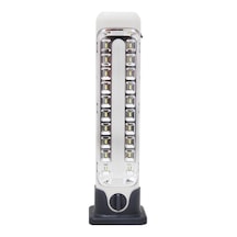 Buğz Lj-8830-1 20+1 Ledli Şarjlı Işıldak İndigo