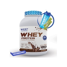 West Nutrition Whey Protein Tozu 2400 gram - 80 Servis + Hediyeli