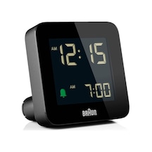 Braun Dijital Çalar Saat Erteleme Fonksiyonu, Negatif Lcd Ekran, Hızlı Ayar Fonksiyonu, Siyah Crescence Alarmı, Bc09 Genel