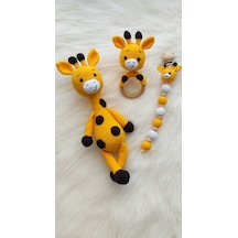 Amigurumi Sevimli Zürafa Set Amigurumi Sevimli Zürafa Set