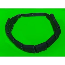 Suni Deri Fşklk Siyah 3,Lü Kemer Siyah