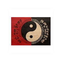 Yin Yang Dengesi Art Mdf Poster