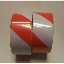 Yer Işaretleme Bandı Pvc 50Mm*30Mt Sarı-Siyah (1Adet)