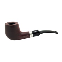 Falconetti 9 MM Metal Bilezikli Ebony Ahşap Pipo  Py71