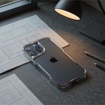 Xiaomi Redmi Note 14 Pro 5g Kılıf Arkası Şefaf Tasarım Lazer Kaplama Sararmaz Silikon Kapak