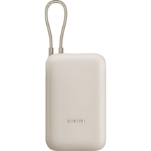 Xiaomi 10000 Mah Dahili Kablolu Powerbank Type-c Beyaz