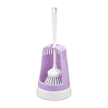 Omnisoft Flr F026 Plastik Klasik Wc Klozet Tuvalet Fırçası Mor