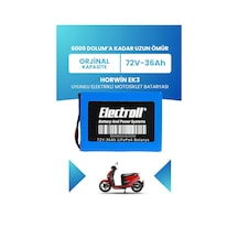 Horwin Ek3 Batarya Standart Kapasite Lifepo4 72v 36ah Elektrikli Motosiklet Bataryası