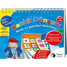 Renkli Dünyam 4-5 Yaş Renk ve Şekilleri Kavrama - Kirstin Jebautzke - Önel Yayıncılık